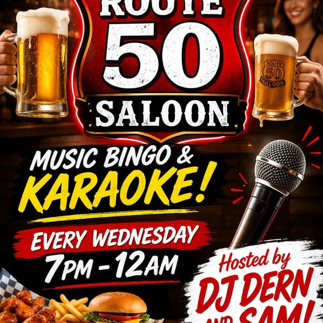Music Bingo & Karaoke with DJ DERN